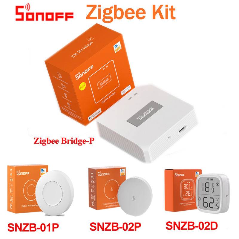 Zigbee Coordinator Stick - Sonoff-zigbee 3.0スマートスイッチ、zigbeeブリッジ-p USBハブ、zBMINI-l2、ニュートラルワイヤー不要、snzb01p、snzb02p