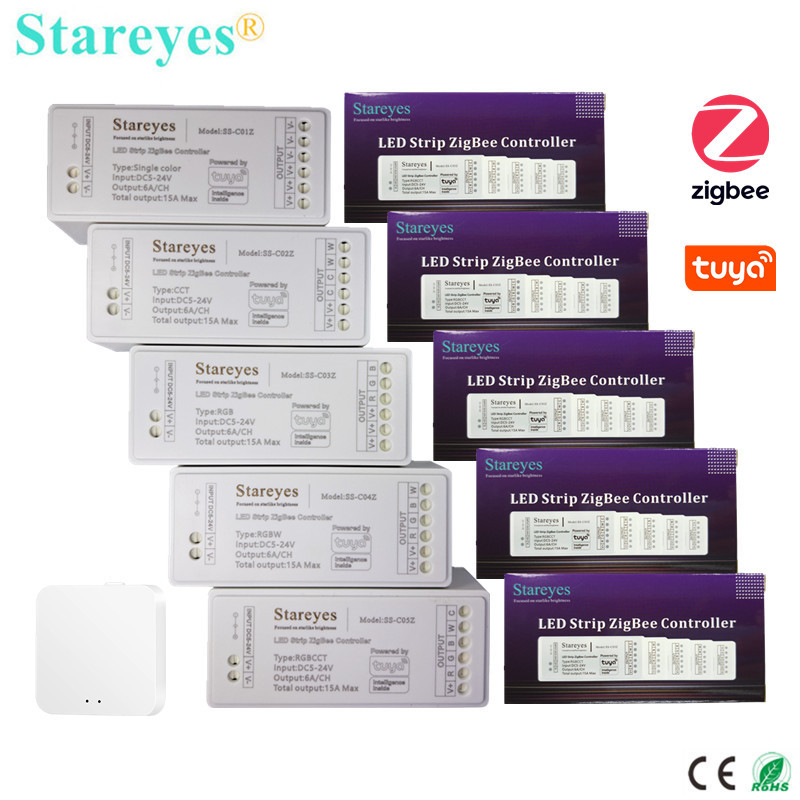 Zigbee Coordinator Stick - スマートLEDストリップライト,1色RGB CCT,RGBW,rgbcct,音声制御,ワイヤレス,zigbee,ゲートウェイ,ハブ