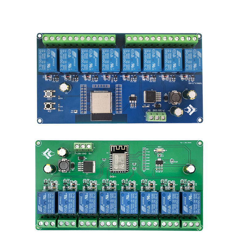 ESP8266 / ESP32 WIFI 8チャンネルリレー - Relay 8 Channel Board のレビューと価格