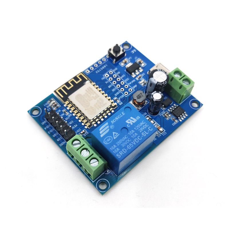 ESP8266 Wi-Fi対応シングルチャンネルリレーモジュ - Relay 8 Channel Board のレビューと価格